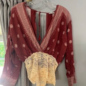 Free people bodysuit